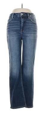 NWOT RISEN Jeans Tummy Control High Rise Crop Straight Jeans 9/29